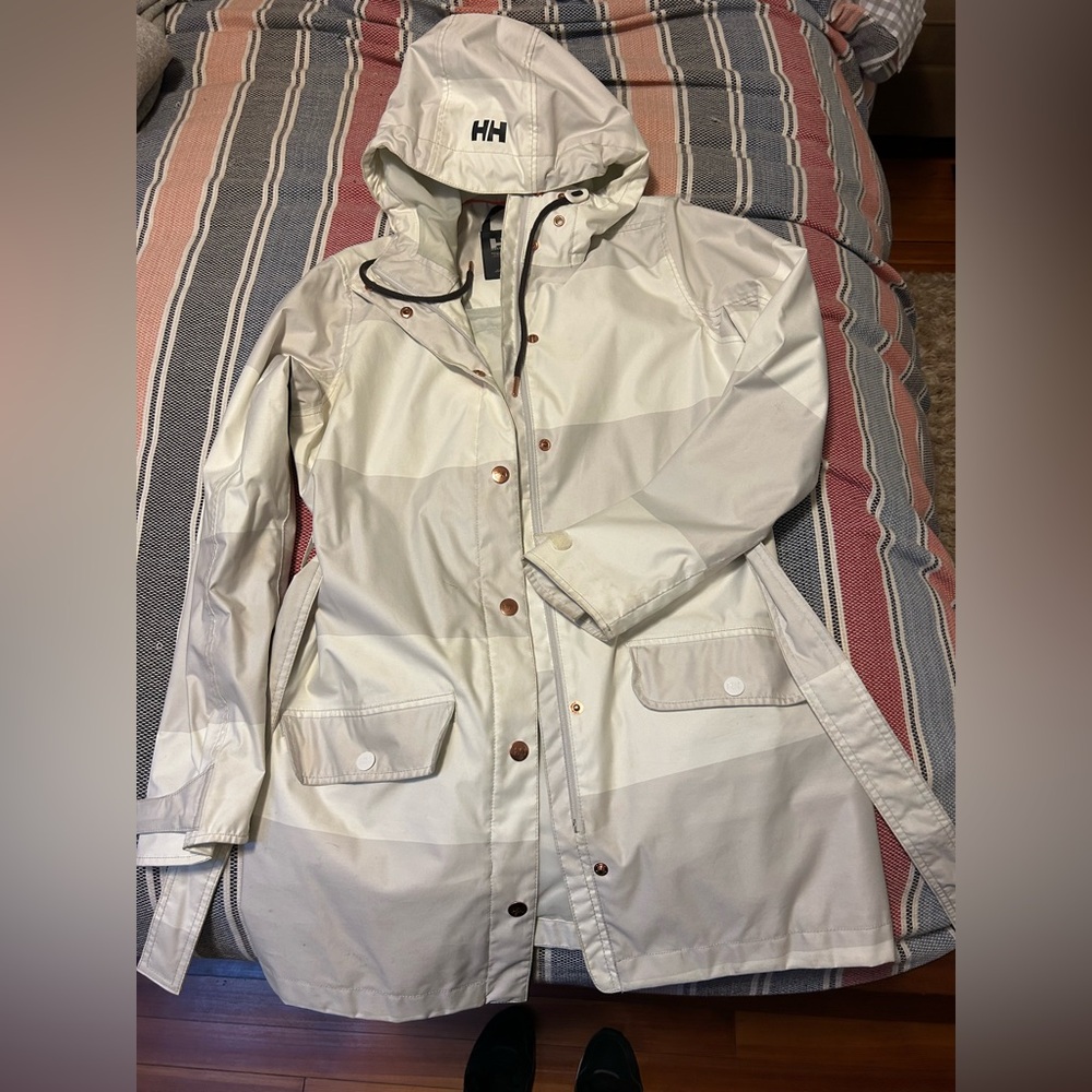 Helly Hansen Women's trench Rain Jacket medium